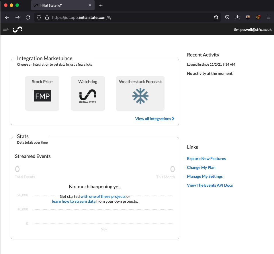 Initial State Login
