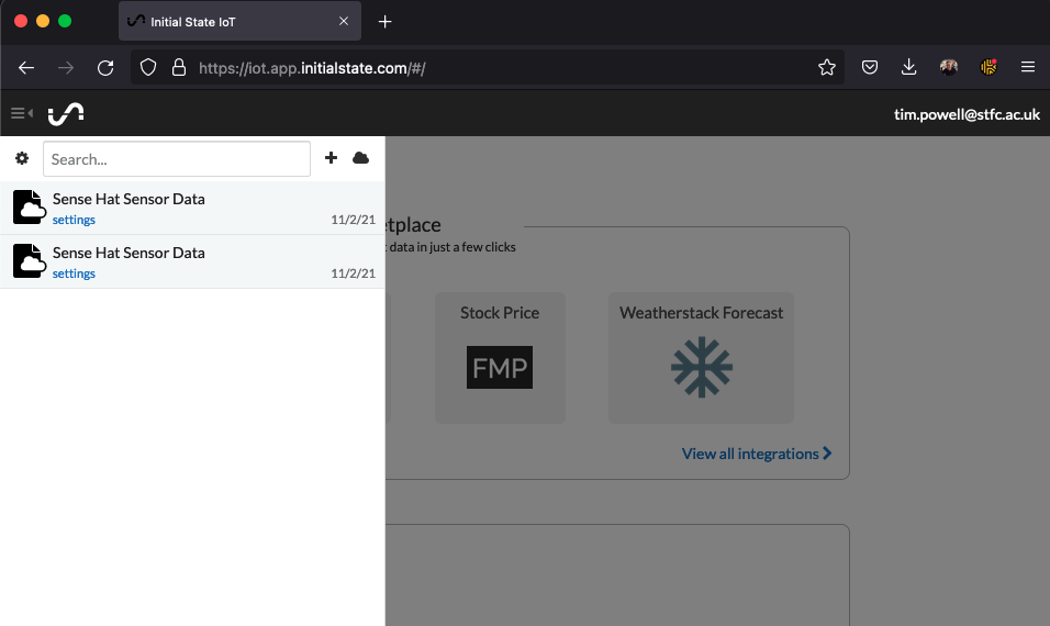Streaming Data App